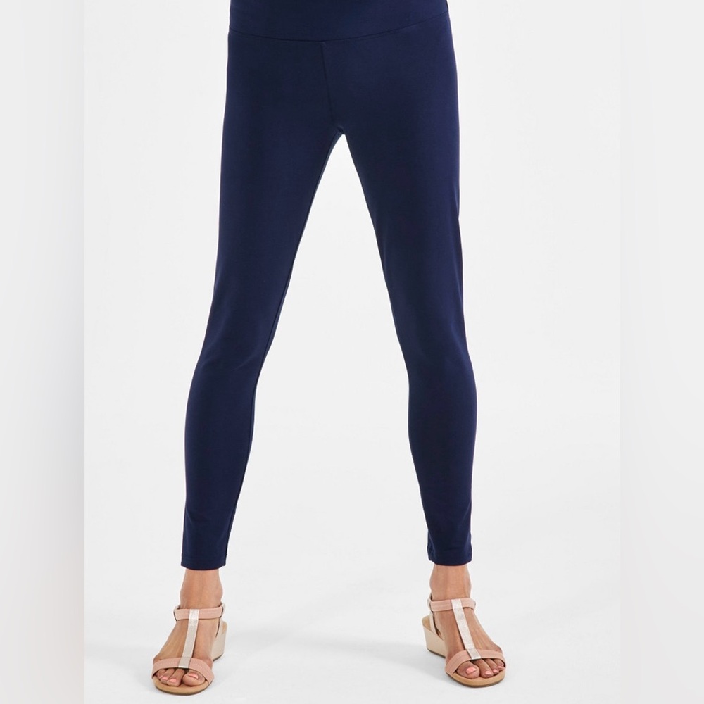💜NWT J. Jill Navy Capri Leggings (M)